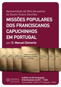 Livro "Missões populares dos franciscanos capuchinos em Portugal: análise histórico-teológica"